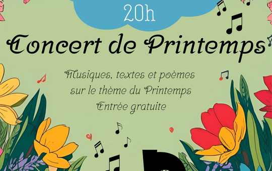 CONCERT DE PRINTEMPS