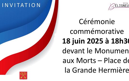 CEREMONIE COMMEMORATIVE