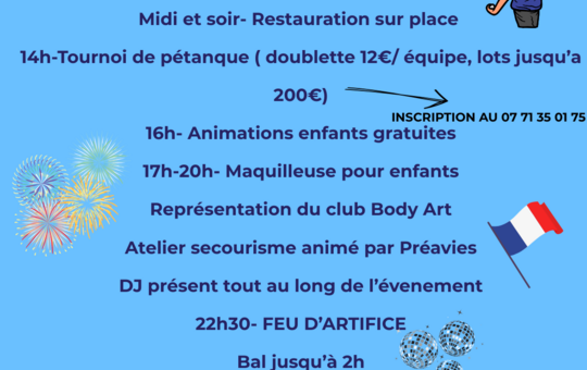 FETE NATIONALE